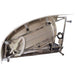EAGO AM161-L 59 Single Person Corner White Acrylic Whirlpool Bathtub Underside Circulation System