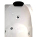 EAGO AM189ETL-L 6 ft Right Drain Acrylic White Whirlpool Bathtub with Fixtures Multiple Circular Jet Openings