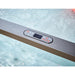 EAGO AM189ETL-R 6 ft Left Drain Acrylic White Whirlpool Bathtub with Fixtures Control Panel With Digital Display
