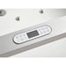 EAGO AM189ETL-R 6 ft Left Drain Acrylic White Whirlpool Bathtub with Fixtures Digital Display
