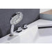 Eago Am197etl 5 Ft Clear Rounded Corner Acrylic Whirlpool Bathtub for Two Chrome Handheld Showerhead