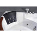 Eago Am197etl 5 Ft Clear Rounded Corner Acrylic Whirlpool Bathtub for Two Jet Nozzles