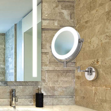 Electric Mirror Charm Makeup Mirror Corner View
