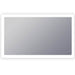 electric mirror eyla LED lighted mirror front view 60 x 36 inch