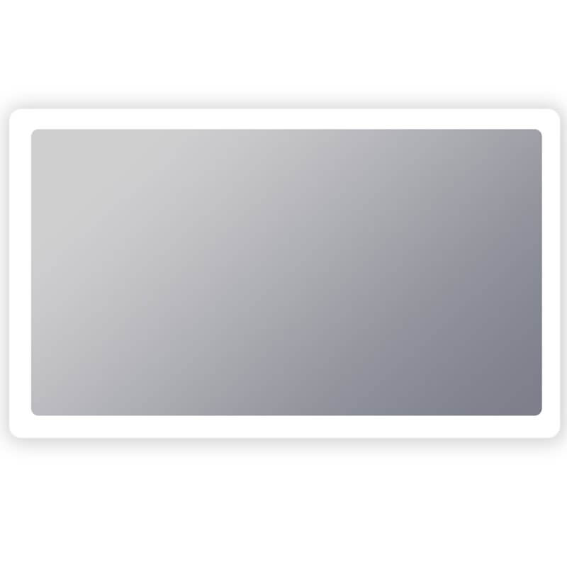 electric mirror eyla LED lighted mirror front view 60 x 36 inch