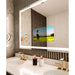 Electric Mirror Integrity Led Lighted Mirror Tv Side View Close Up