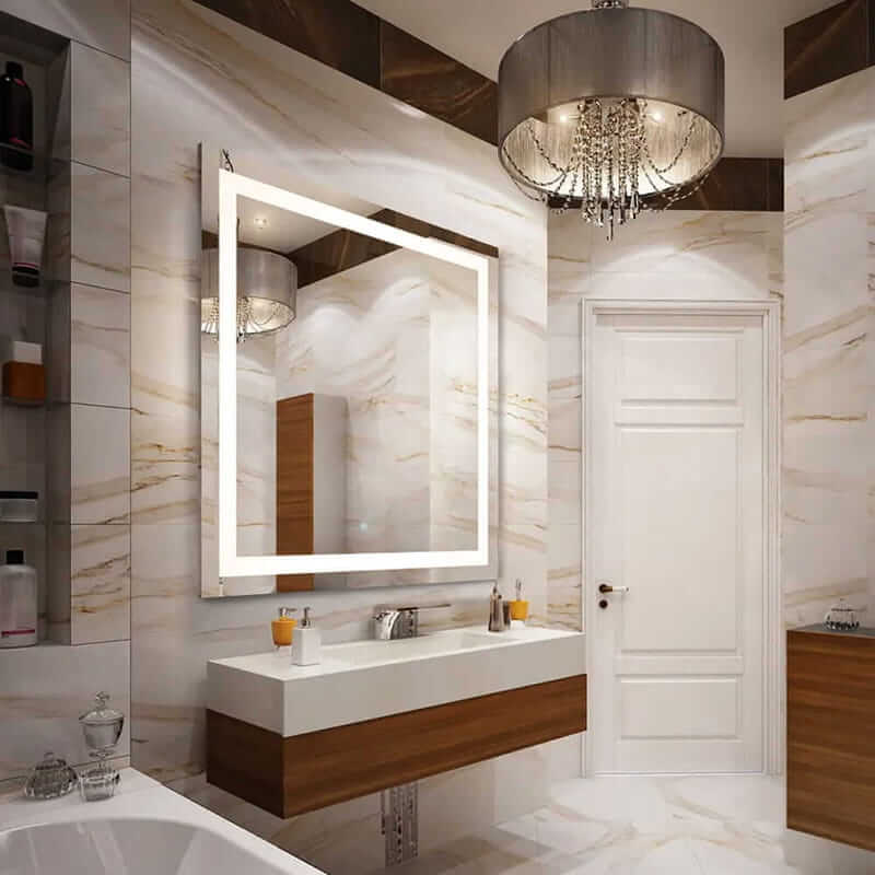 Electric Mirror Integrity Lighted Mirror Corner View