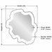 Electric Mirror Isola Lighted Mirror Dimensions