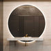 Electric Mirror Luna Lighted Mirror Front View