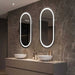 Electric Mirror Saratoga Lighted Mirror Corner View