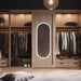 Electric Mirror Saratoga Lighted Wardrobe Mirror Front View Lifestyle