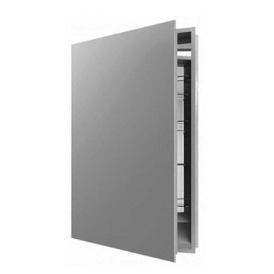 Electric Mirror Simplicity Mirrored Cabinet Side View