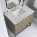 Emmeline 36 Single Vanity Pebble Oak Eternal Jasmine Pearl Top