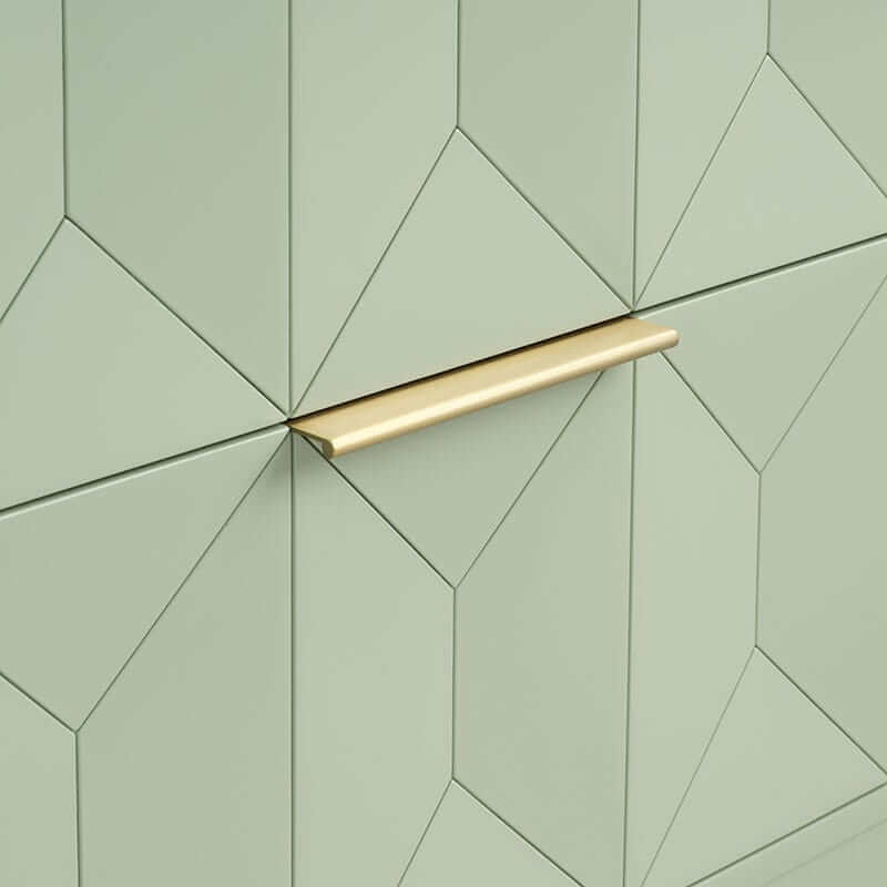 Emmeline 36 Single Vanity Pistachio Close Up Knob