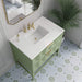 Emmeline 36 Single Vanity Pistachio White Zeus Top