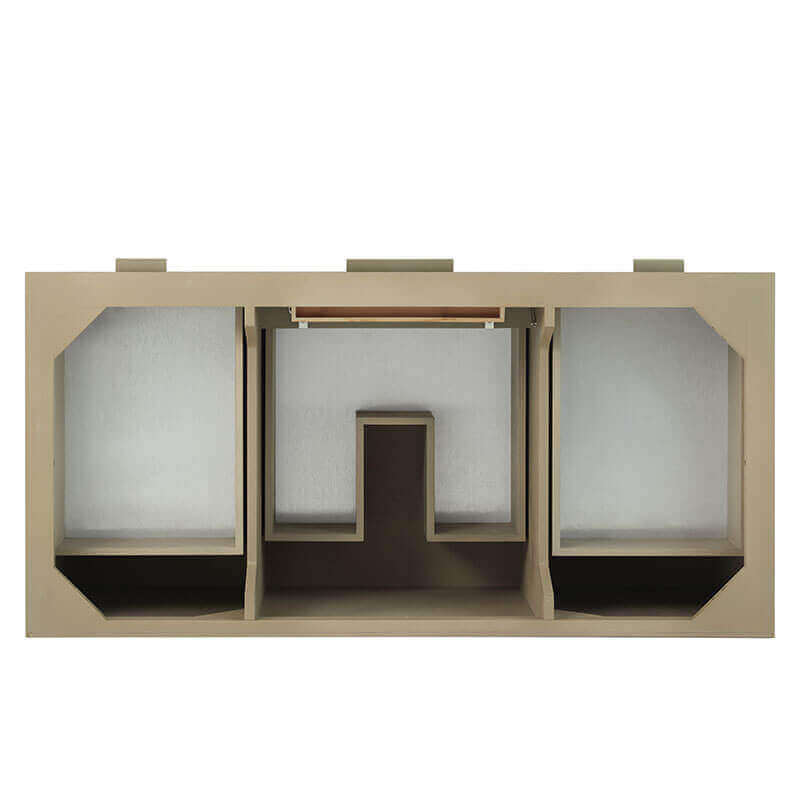 Emmeline 48 Single Vanity Pebble Oak Top View