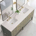 Emmeline 72 Inch Double Vanity Pebble Oak Lime Delight Top
