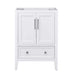 Everette 24 Single Vanity White Cabinet Only