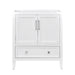Everette 30 inch Single Vanity White Cabinet Only