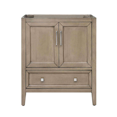 Everette 30 Single Vanity Gray Oak Cabinet Only
