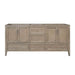 Everette 72 Double Vanity Gray Oak Cabinet Only