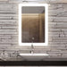 eyla LED lighted mirror 24x 36 inch front view