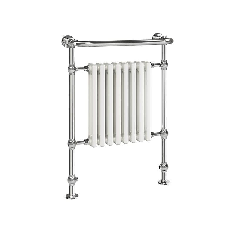 Flanders 26.5 X 37 Towel Warmer Chrome Corner View
