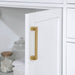 Gavino 30 Single Bathroom Vanity with Top White Hardware