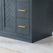 Gazsi 48 inch Single Bathroom Vanity with Top Charcoal Blue Close Up