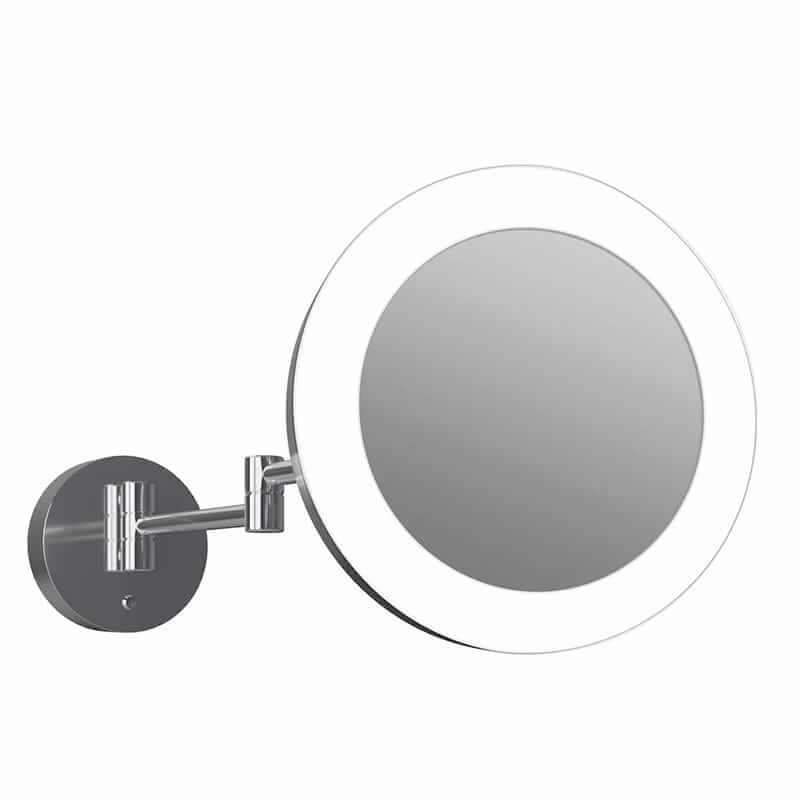 Glamour LED Makeup Mirror Front View Up Close