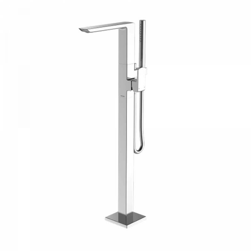 GR Freestanding Tub Filler Polished Chrome Finish