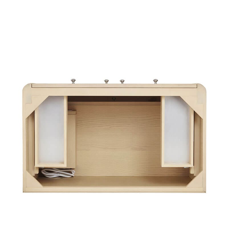 Gracyn 36 Inch Single Vanity Coastal Driftwood Top View