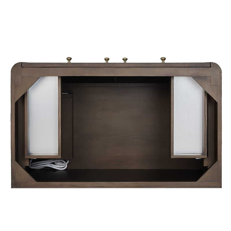 Gracyn 36 Inch Single Vanity in Sable Top View