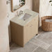 Gracyn 36" Single Vanity in Coastal Driftwood With Tajnar Eclos Widespread Top
