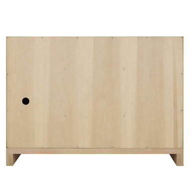 Gracyn 48 Inch Single Vanity Coastal Driftwood Back View