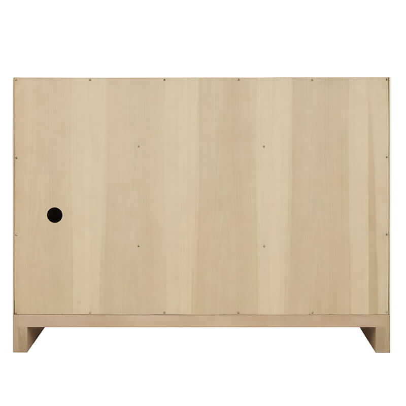 Gracyn 48" Single Vanity in Coastal Driftwood Back View