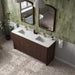Gracyn 72 Double Vanity Sable White Zeus Quartz Top