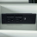 Haley 30 Single Sink Bathroom Vanity with Dual Mount Option Soft Sage Cabinet Only Integrated Power Strip