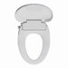 HOROW B0400 Bidet Toilet Seat Top View Open Lid