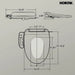 HOROW B0403 Smart Bidet Toilet Seat Dimensions