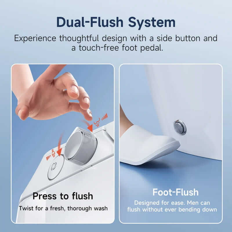 HOROW T30 Smart Toilet Dual Flush System