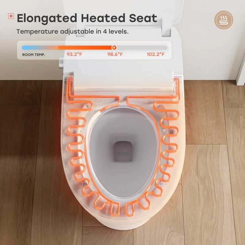 HOROW T32 Smart Toilet Elongated Heated Seat