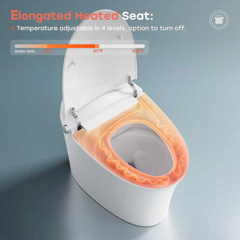 HOROW T33 Smart Toilet With Elongated Heated Seat
