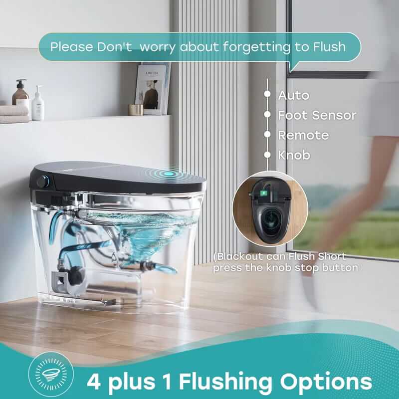 HOROW T36 Smart Toilet Four Plus One Flushing Options