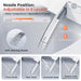 HOROW T37D Smart Toilet Adjustable Nozzle