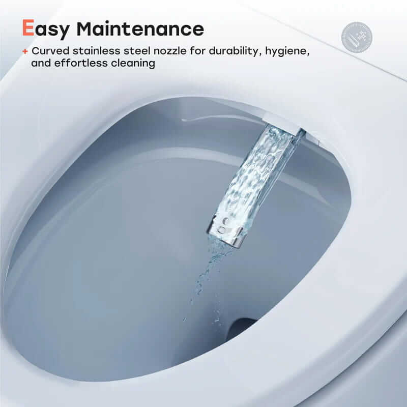 HOROW T37D Smart Toilet With Curved Stainless Steel Nozzle