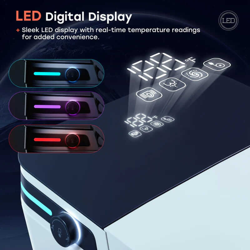 HOROW T37D Smart Toilet With LED Digital Display