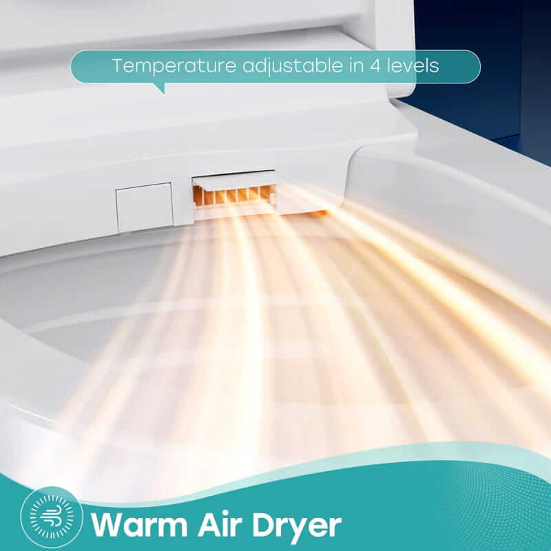 HOROW T38 Bidet Combo Toilet With Warm Air Dryer
