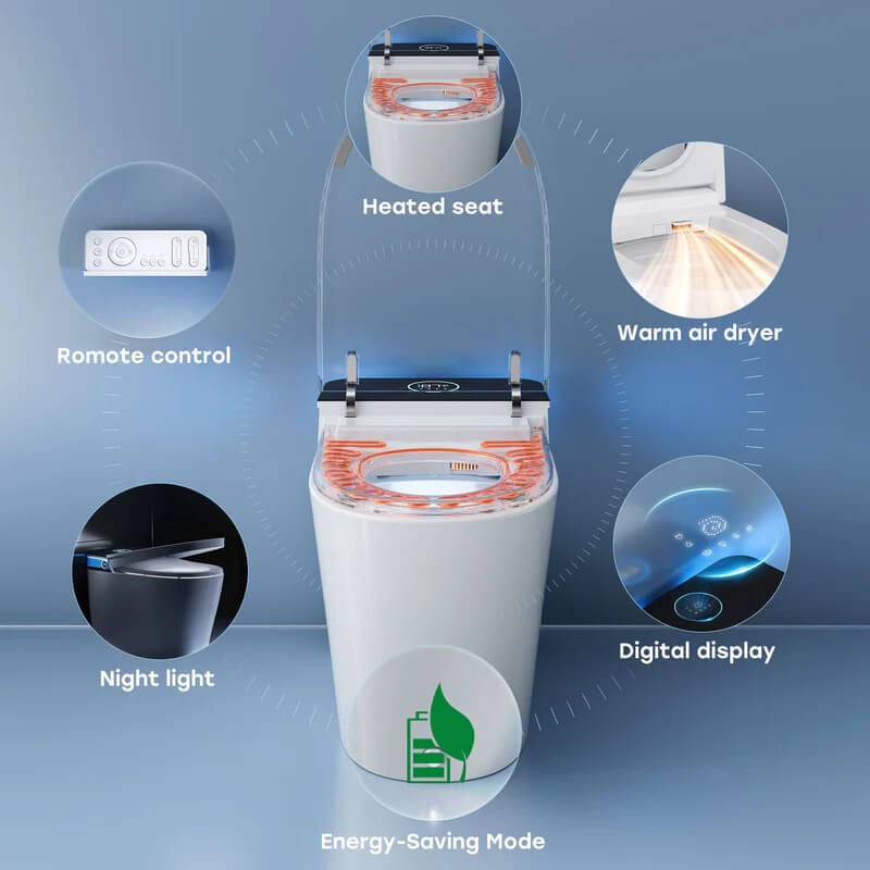 HOROW T38P Smart Toilet Features