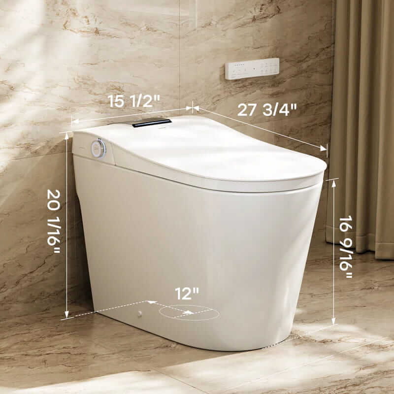 HOROW T39 Smart Toilet Dimensions